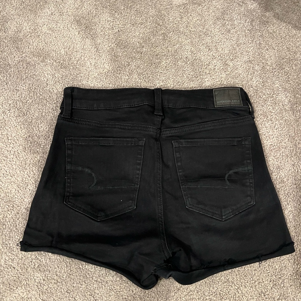 American Eagle Outfitters Black Jean Shorts
